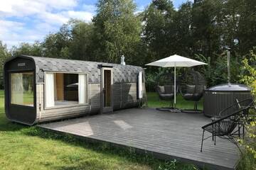 Фото номера Номер Делюкс с кроватью размера «queen-size» Кемпинги Citi Krasti Eco Spa Residence г. Kārļzemnieki 11